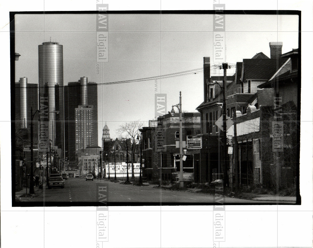 1989 Press Photo Does Detroit deserve such a bad image. - Historic Images