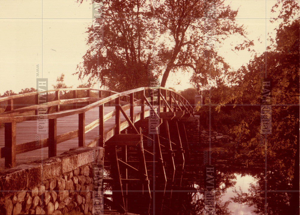 1960 Press Photo Bridge - Historic Images