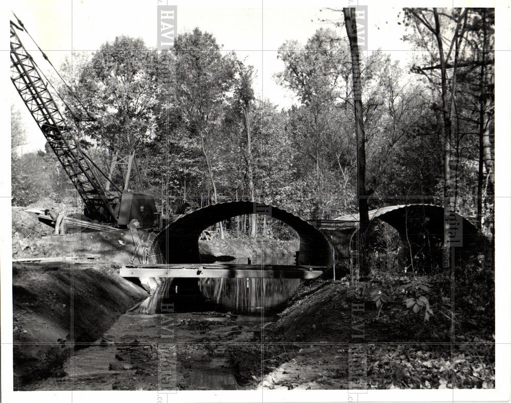 1980 Press Photo Bridge Twin arches of structural steel - Historic Images