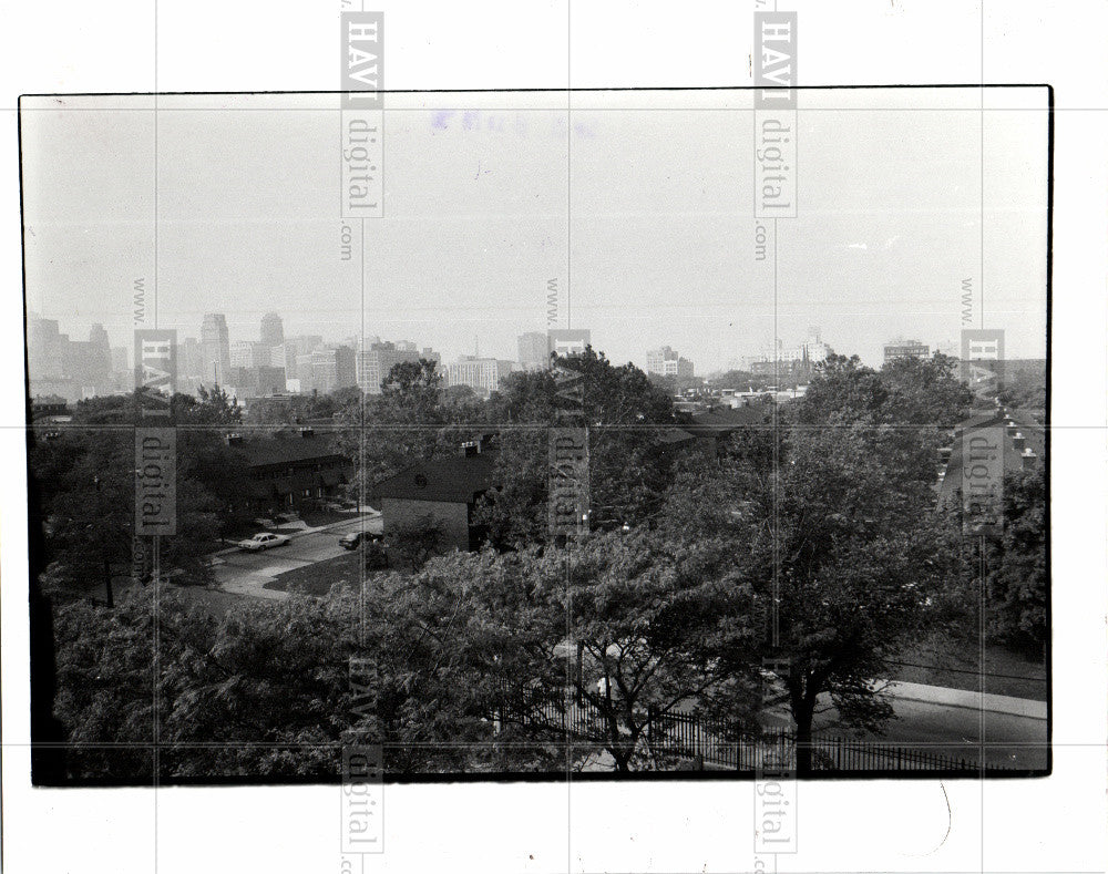 1990 Press Photo Brewster Douglas Housing Project - Historic Images