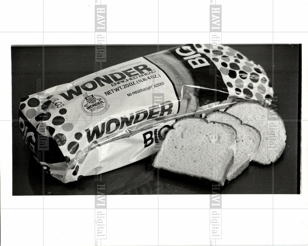 1984 Press Photo Bread - Historic Images