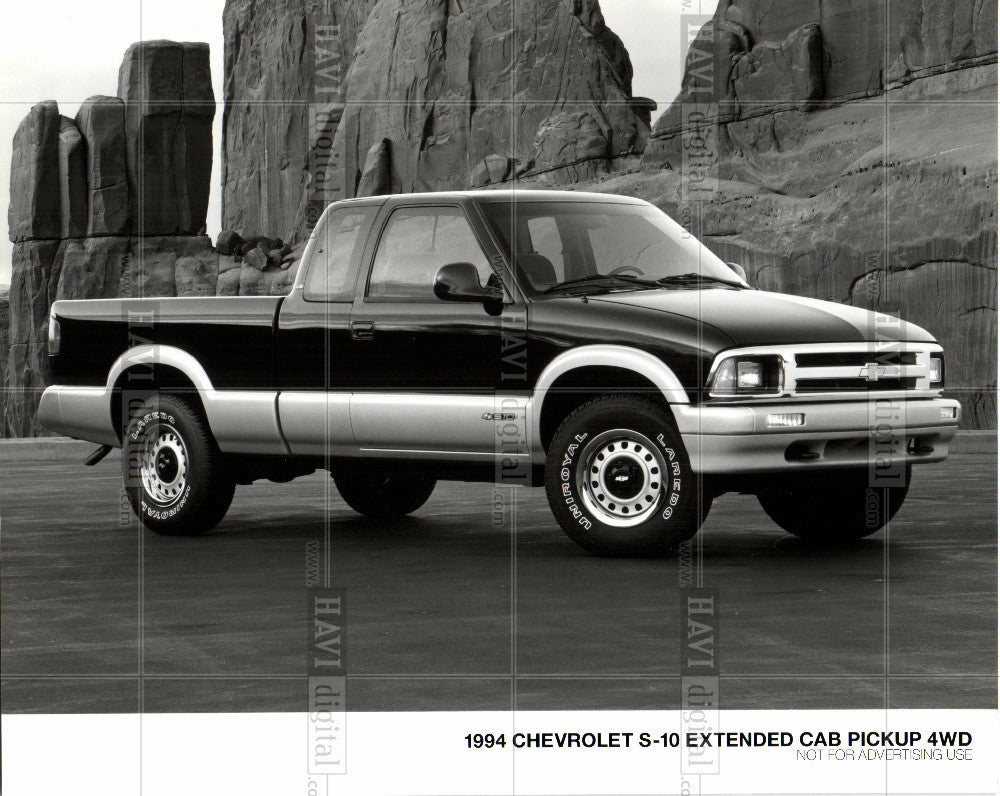 Press Photo Chevrolet Pickup 1994 4WD - Historic Images