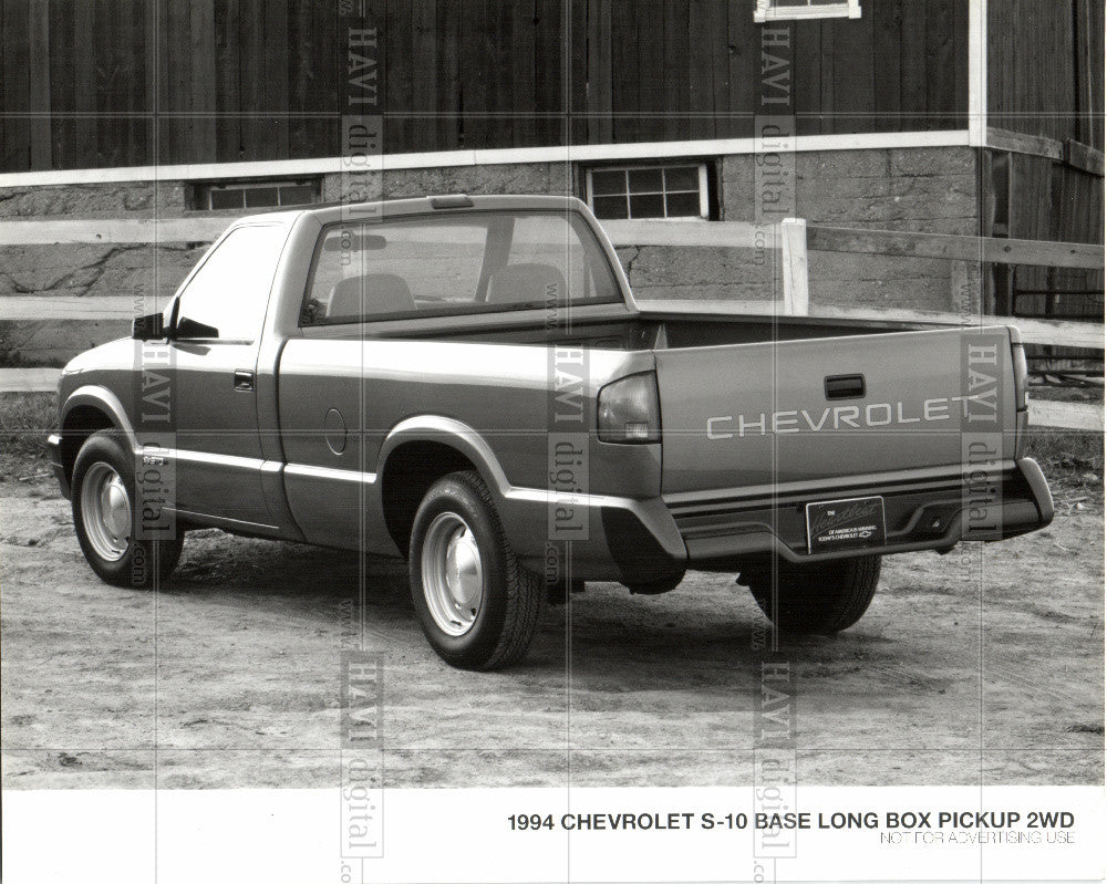 1995 Press Photo Chevrolet S-10, General Motors - Historic Images