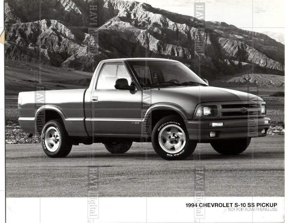 1994 Press Photo 1994 Chevrolet S-10 SS Pickup - Historic Images