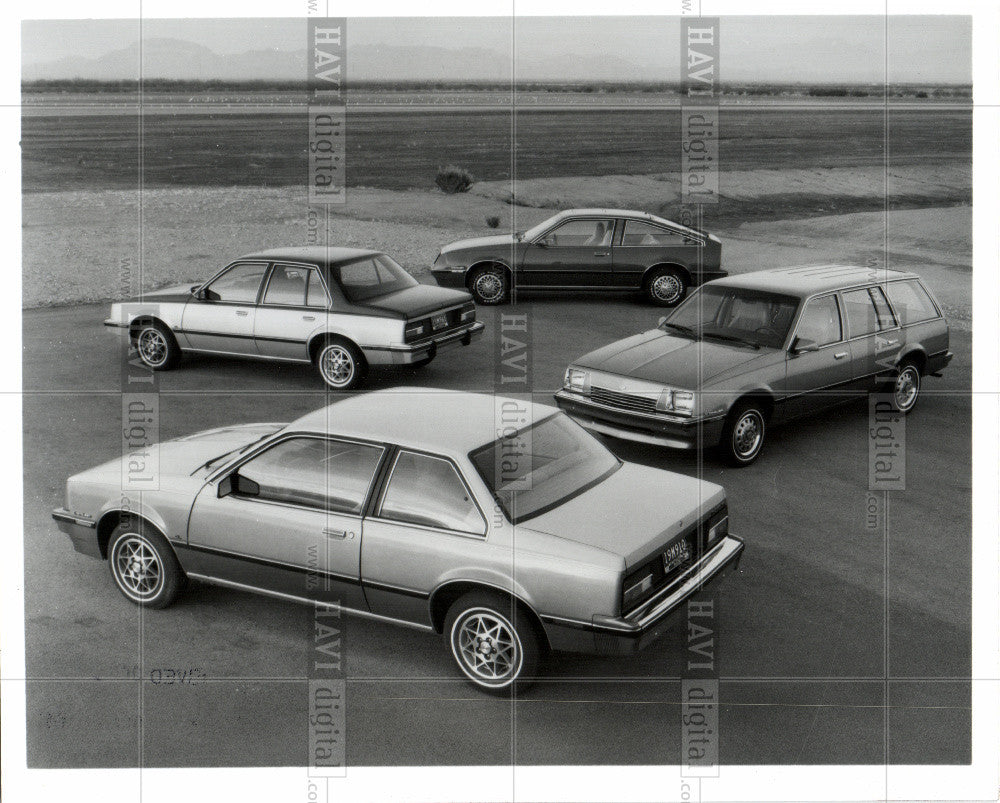 1981 Press Photo Chevrolet 1982 Cavalier hatchback - Historic Images