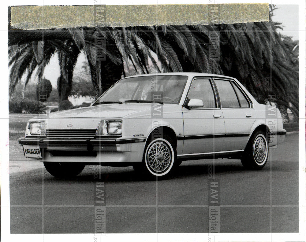 1981 Press Photo Chevrolet - Historic Images