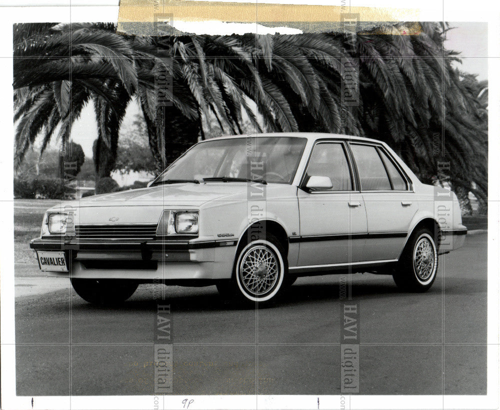 1981 Press Photo Chevrolet Cavalier General Motors Car - Historic Images