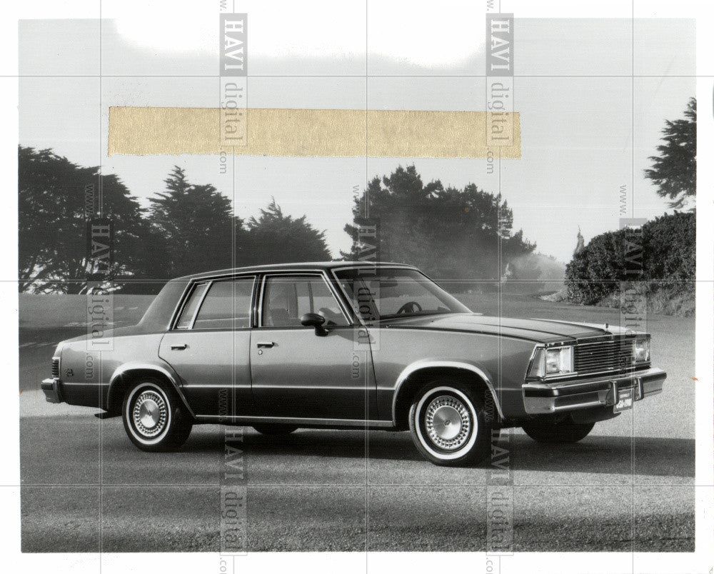Press Photo 1981 Chevrolet Malibu Classic - Historic Images
