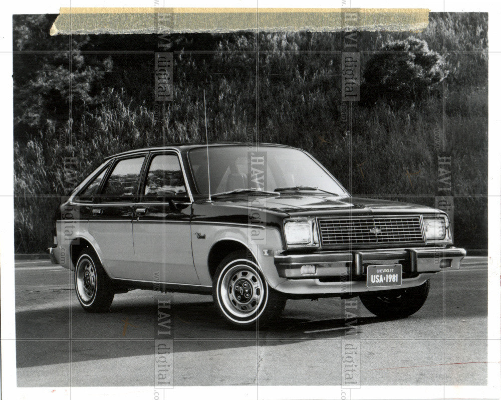 1982 Press Photo Chevy Chevette Top Ten Seller 1981 - Historic Images