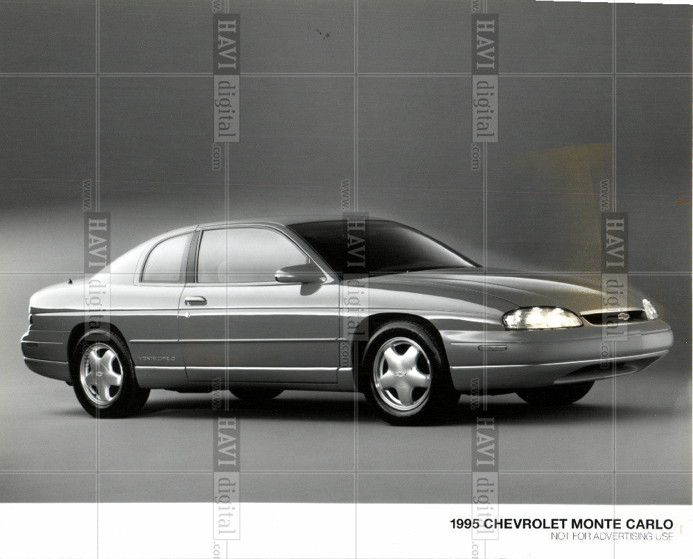 1994 Press Photo 1995 CHEVROLET MONTE CARLO - Historic Images