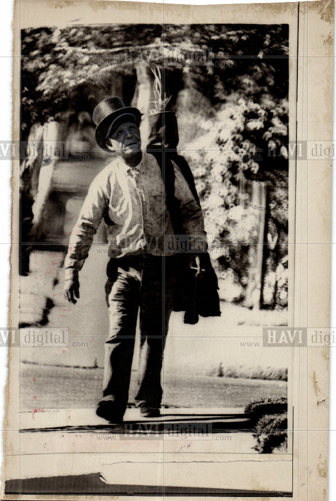 1970 Press Photo CHIMNEY SWEEY - Historic Images