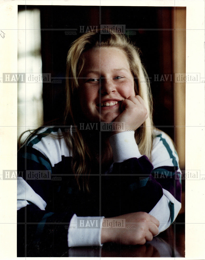 1993 Press Photo Emily Dargus Children First - Historic Images