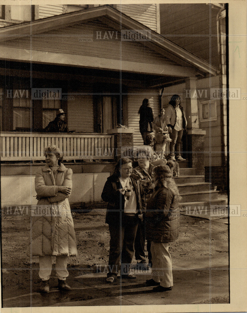 1989 Press Photo crack house eviction - Historic Images