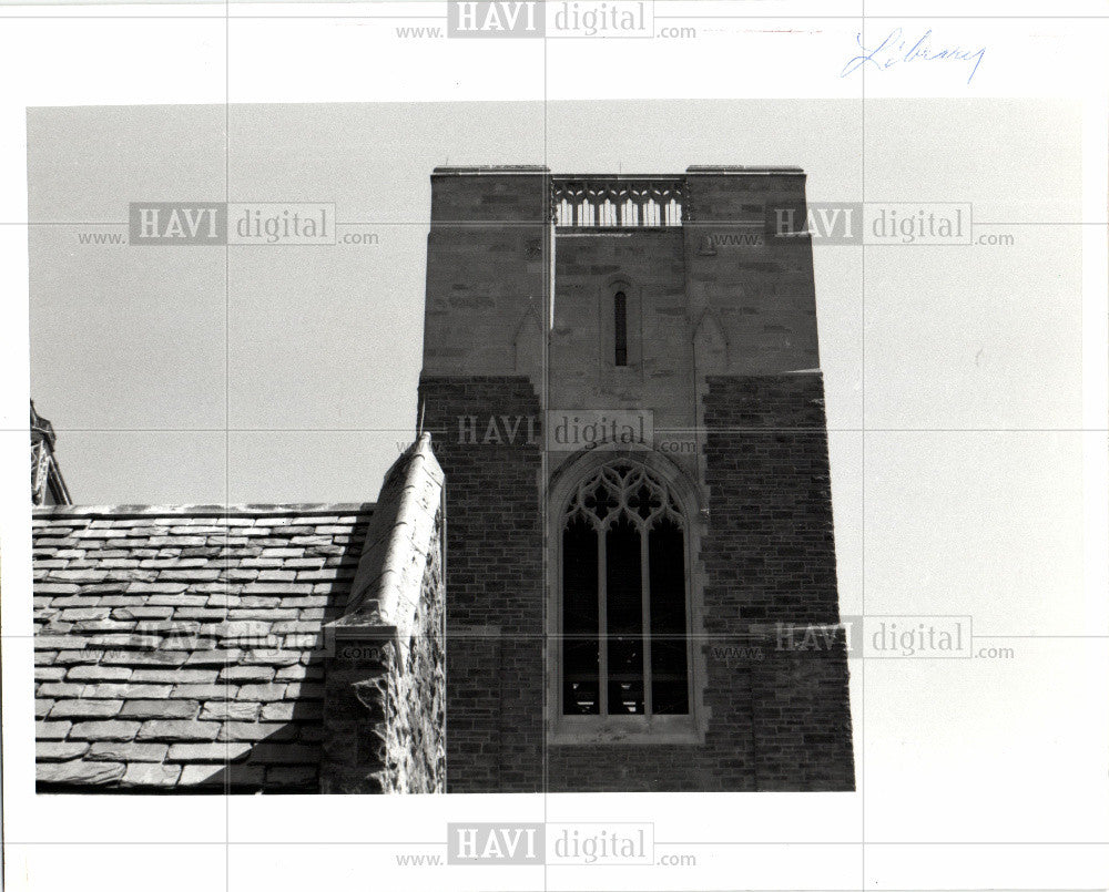 1985 Press Photo Church - Historic Images