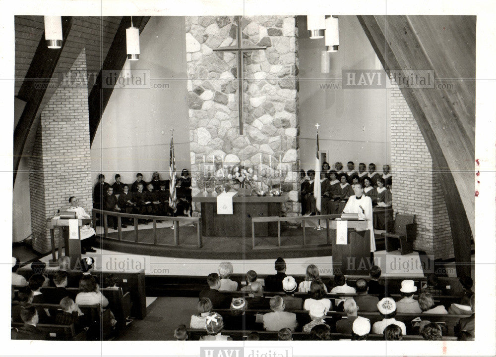 1965 Press Photo CHOIR DIRECTOR - Historic Images