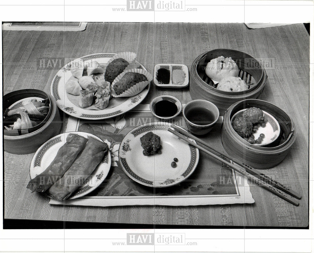 1980 Press Photo Wah Court Chinese restaurant cuisine - Historic Images