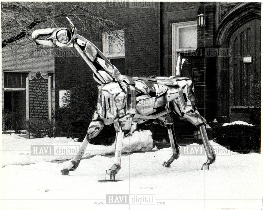 1986 Press Photo Children&#39;s Museum, Detroit - Historic Images