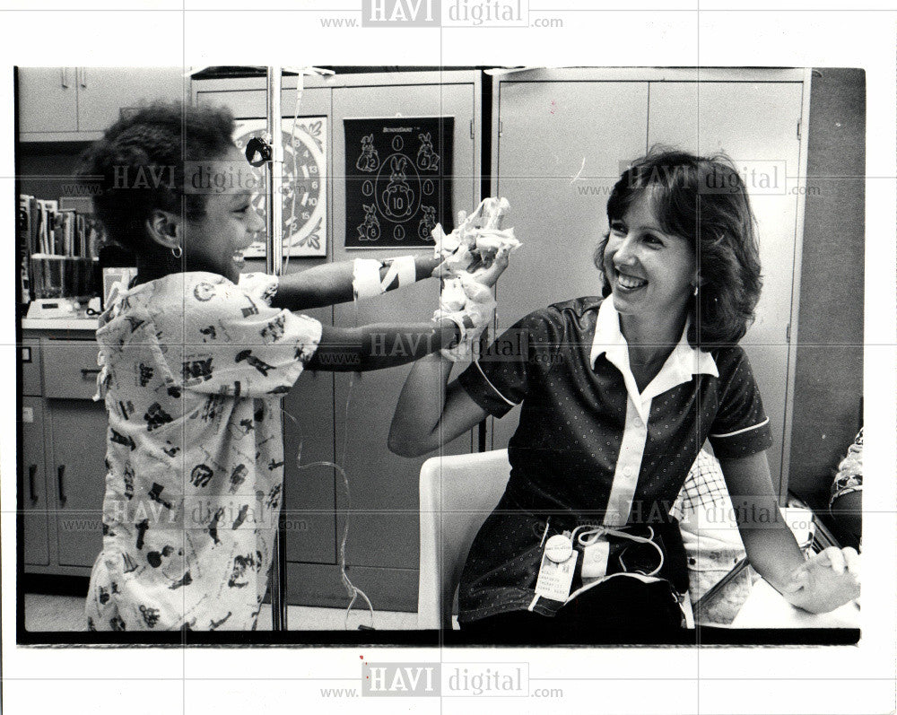 1981 Press Photo Children&#39;s Hospital Danforth McDougal - Historic Images