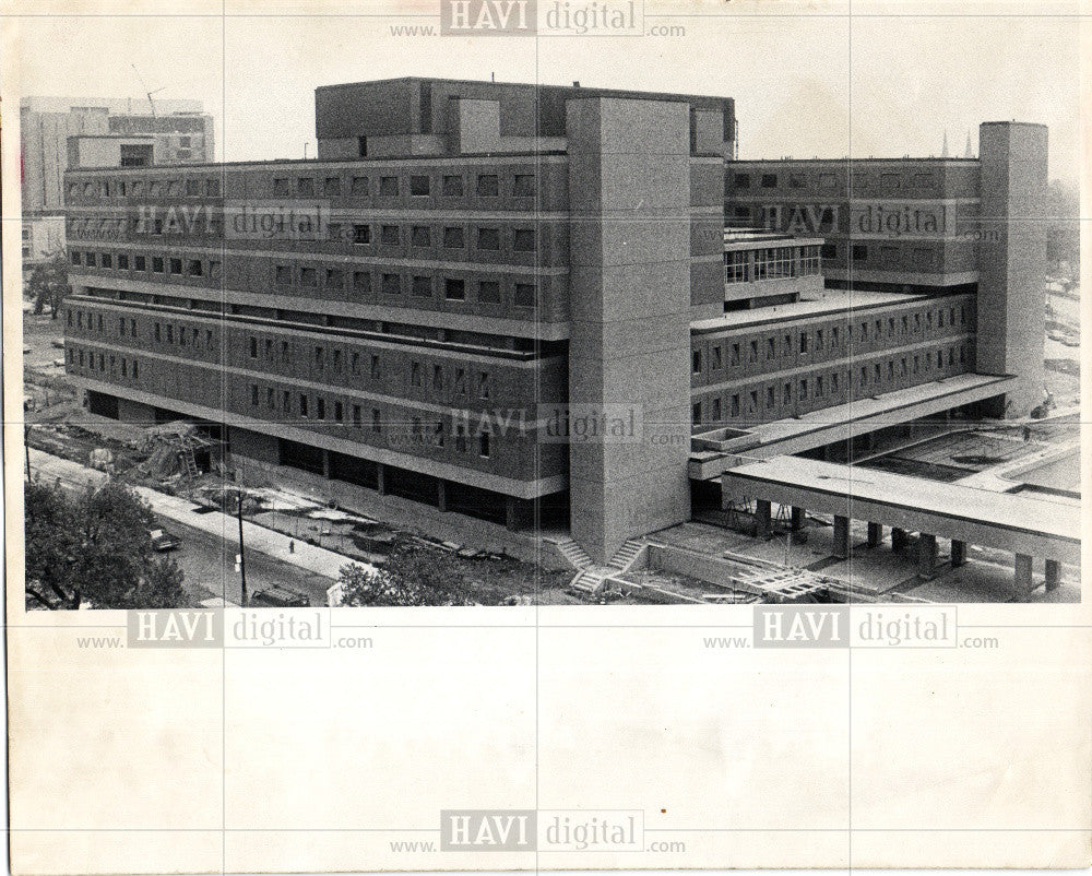 1970 Press Photo Children&#39;s Hospital Detroit Michigan - Historic Images