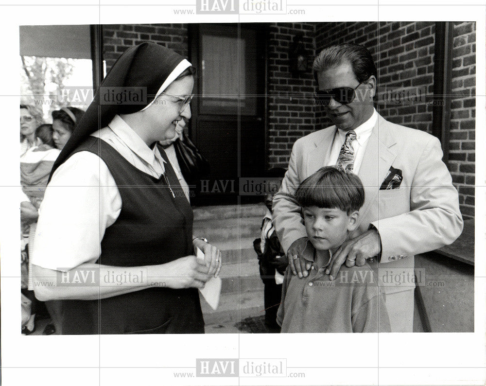 1992 Press Photo Stephen Shroeder pat whalen - Historic Images