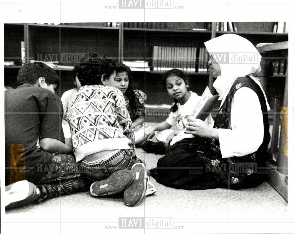 1993 Press Photo Arab community center - Historic Images