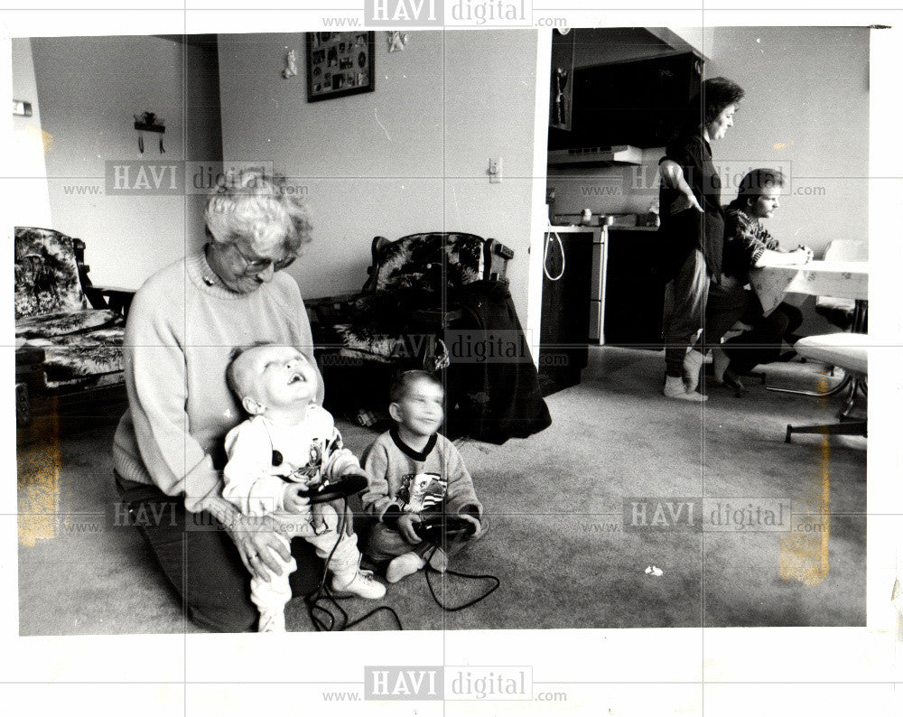 1993 Press Photo Marilyn Feddeler kemske gatdner - Historic Images