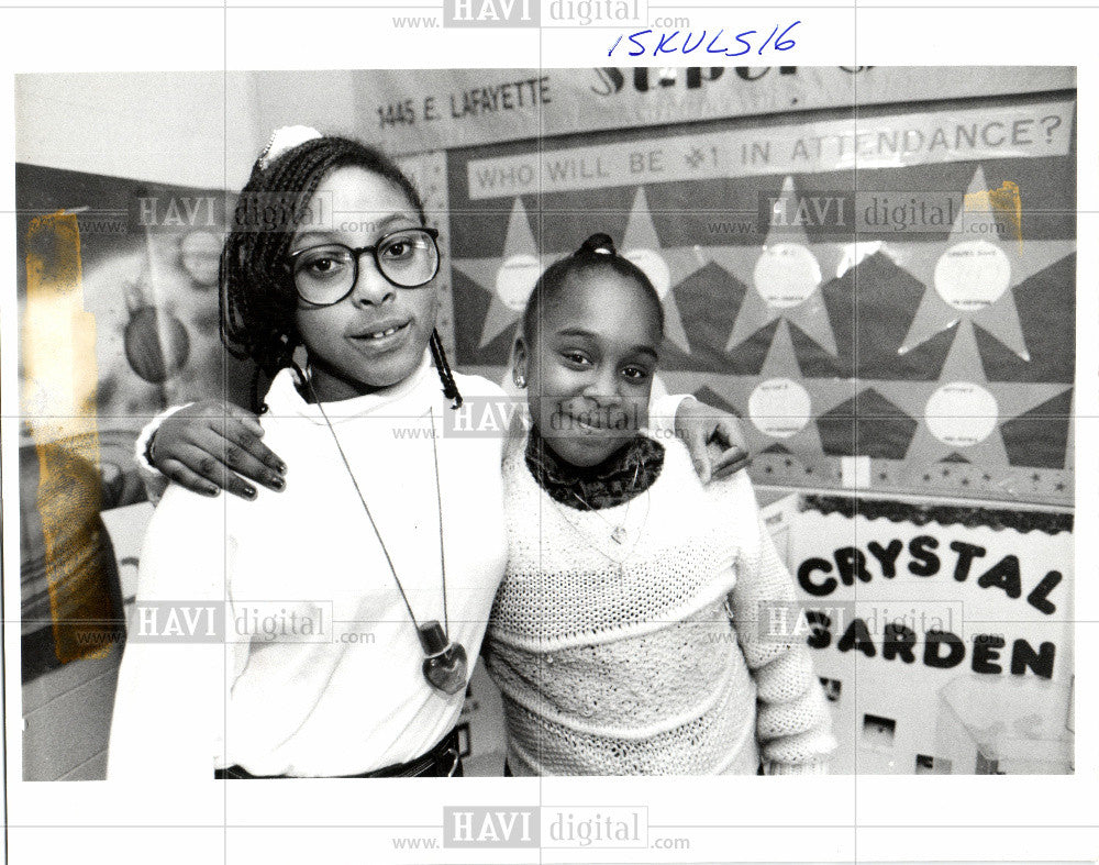 1993 Press Photo Children first,Detroit - Historic Images