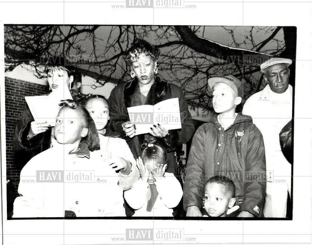 1992 Press Photo Children First Biddle Elementary schoo - Historic Images