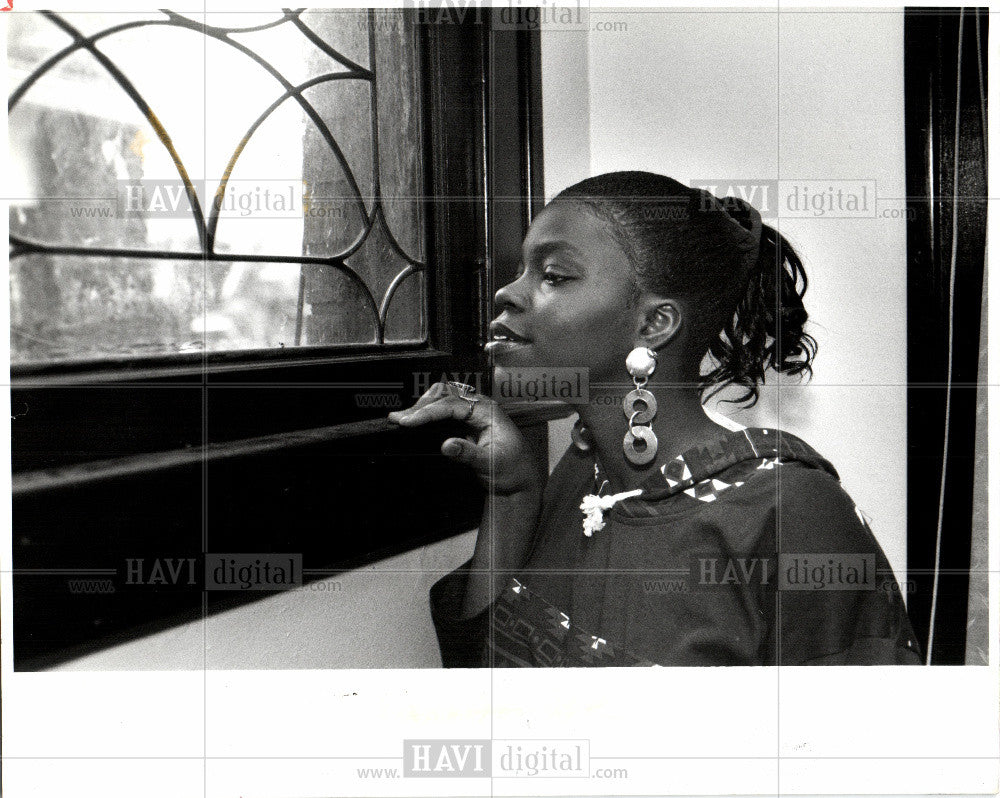 1993 Press Photo Tenika Watson - Historic Images