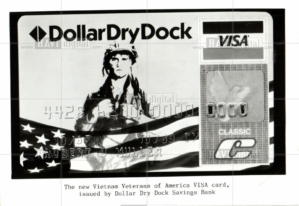 1987 Press Photo DollarDryDock Visa, Vietnam veterans - Historic Images