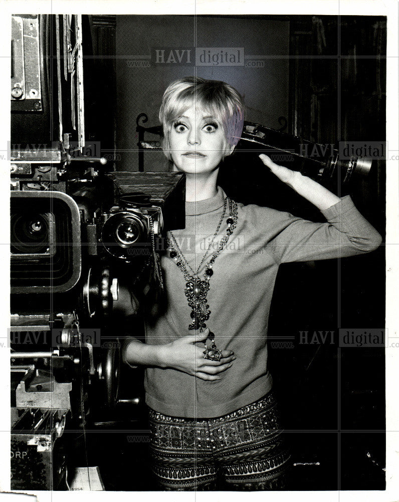 1969 Press Photo Goldie Hawn - Historic Images