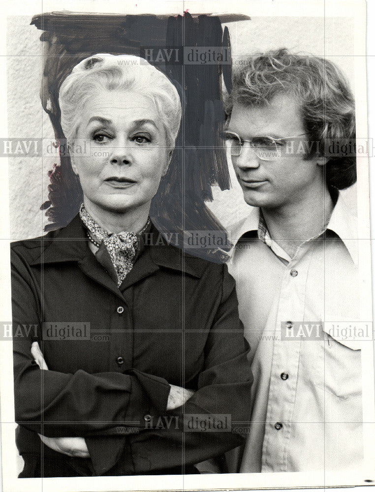 1979 Press Photo June Havoc and James Stephens - Historic Images