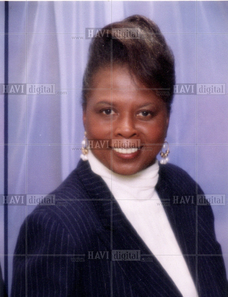 Press Photo Mattie McKinney Hatchett Commissioner - Historic Images