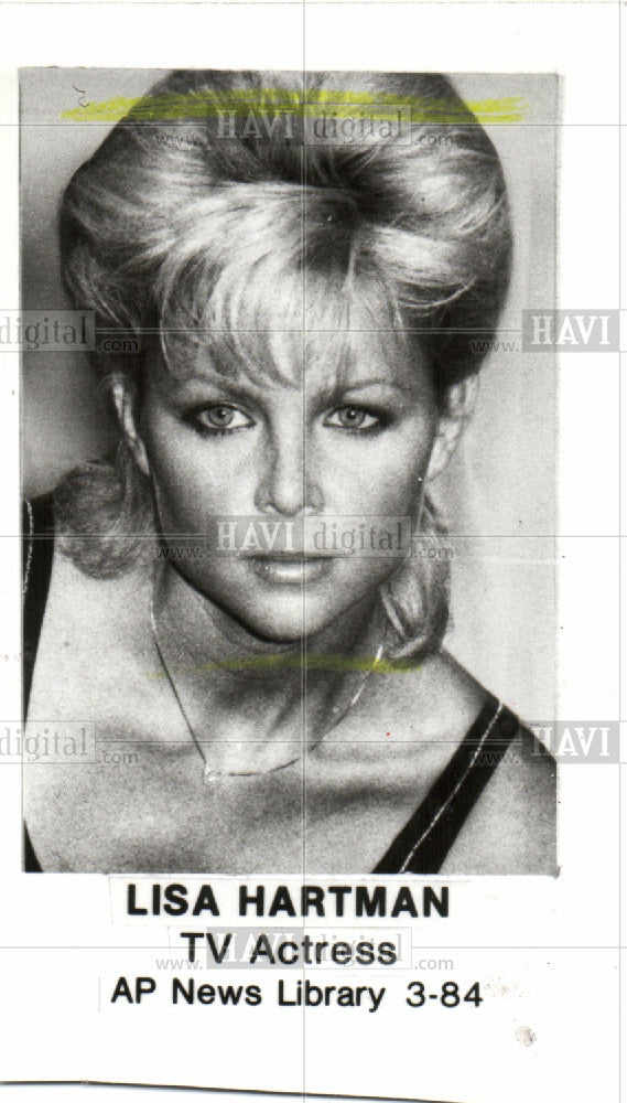 1984 Press Photo Lisa Hartman - Historic Images