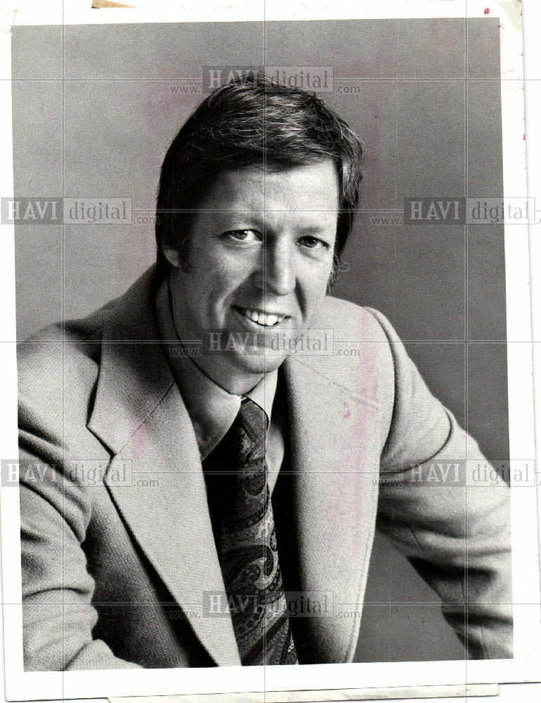 1981 Press Photo DAVID HARTMAN GOOD MORNING AMERICA - Historic Images