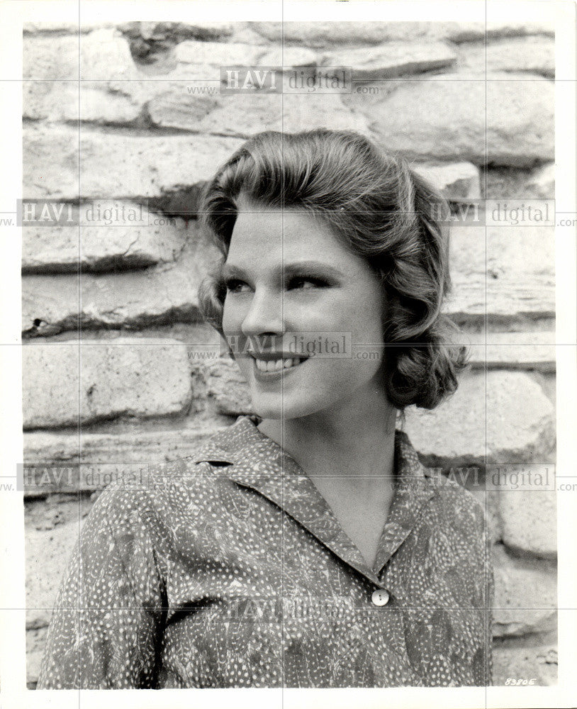 1963 Press Photo Mariette Hartley American character ac - Historic Images