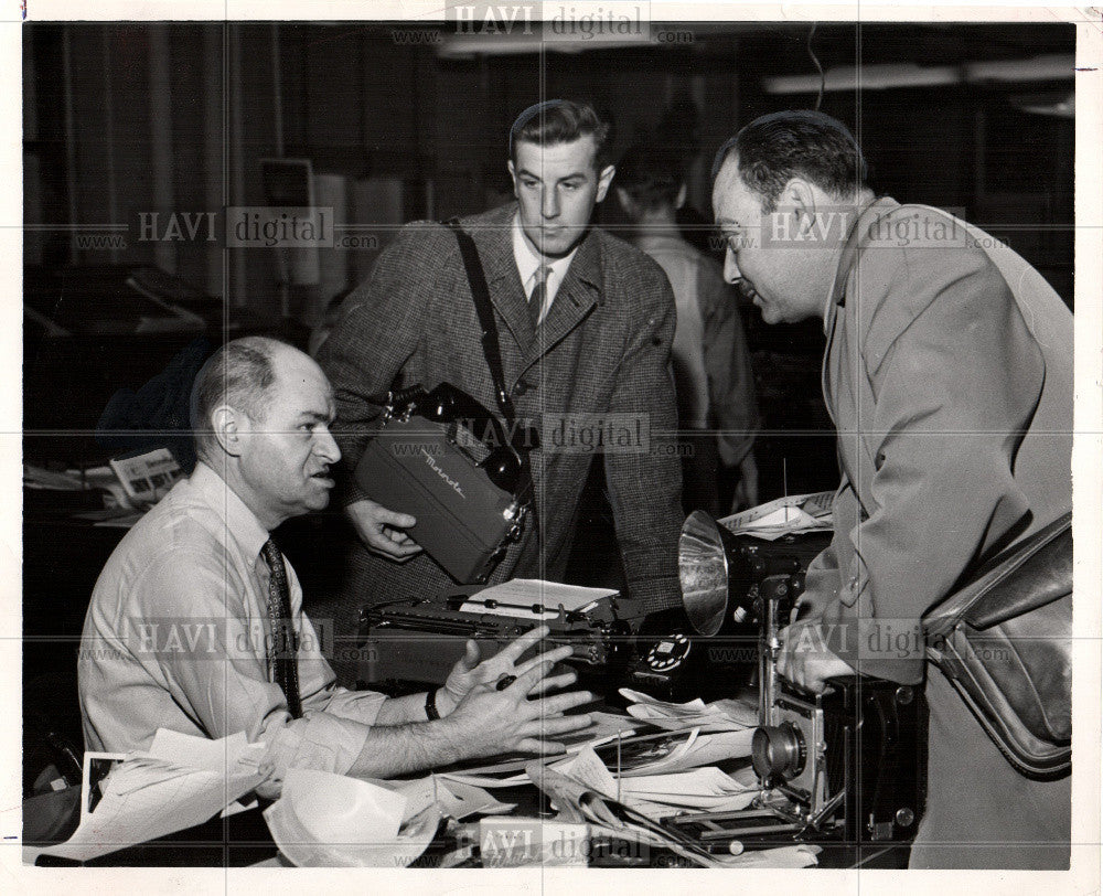 1957 Press Photo Charlie Haun - Historic Images