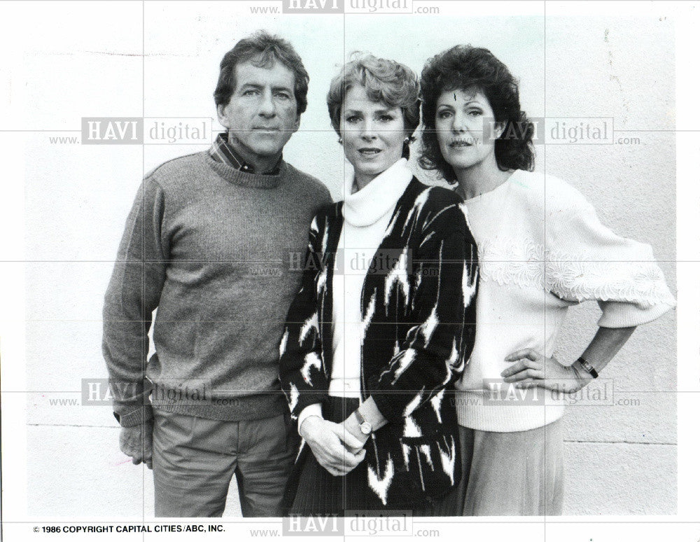 1986 Press Photo Mariette Hartley Lynn Redgrave actors - Historic Images