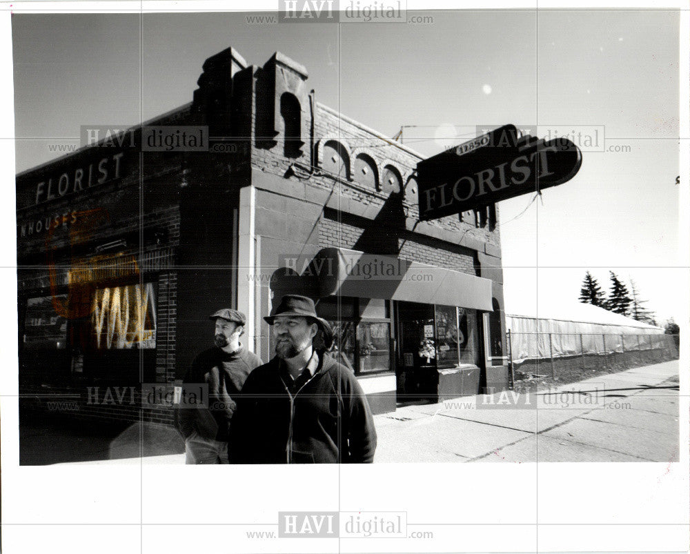 1990 Press Photo Robert Barnhart Detroit City Airport - Historic Images