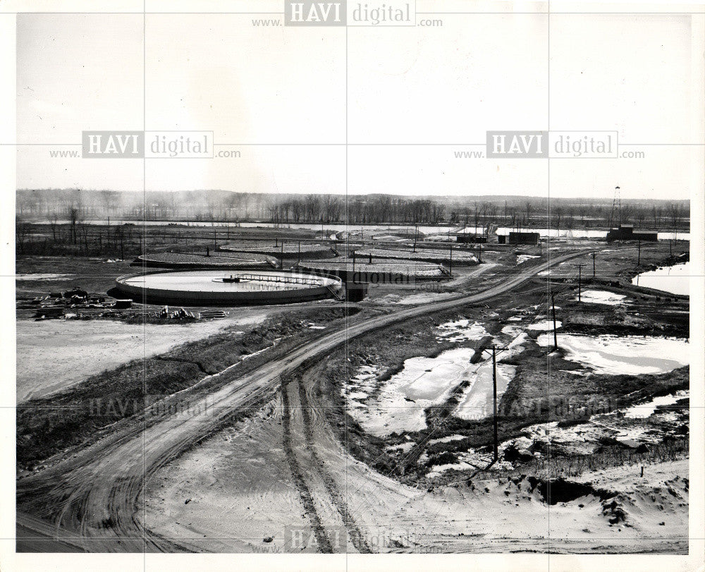 Press Photo Phenolic Waste Treatment Dow Chemical - Historic Images
