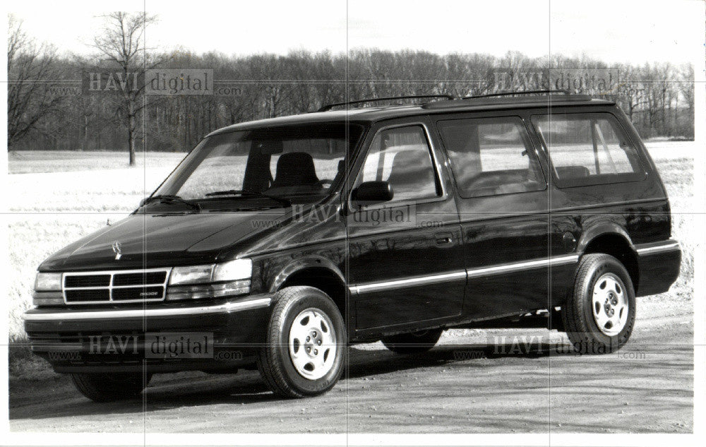 1992 Press Photo Dodge Caravan - Historic Images