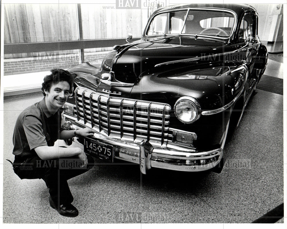 Press Photo Dodge 40&#39;s Tony Saxton - Historic Images