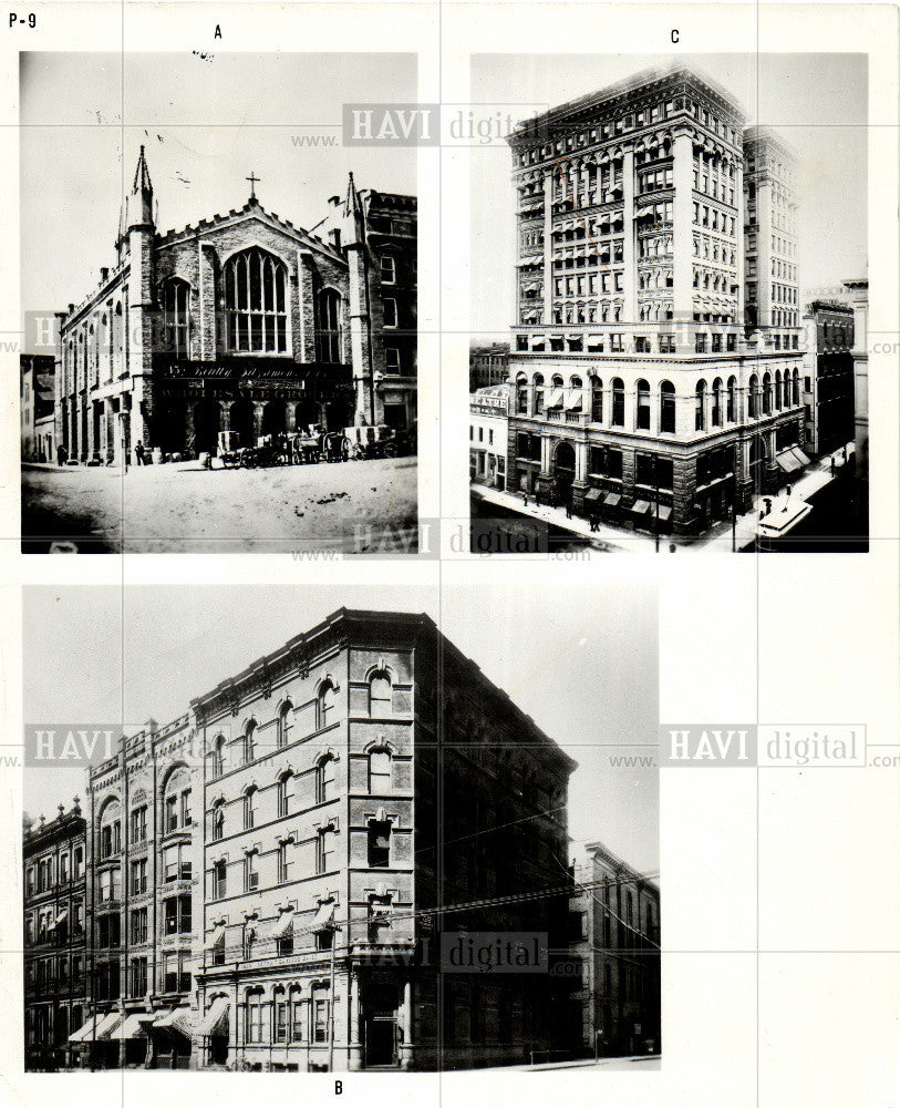 1979 Press Photo Detroit Bank - Historic Images