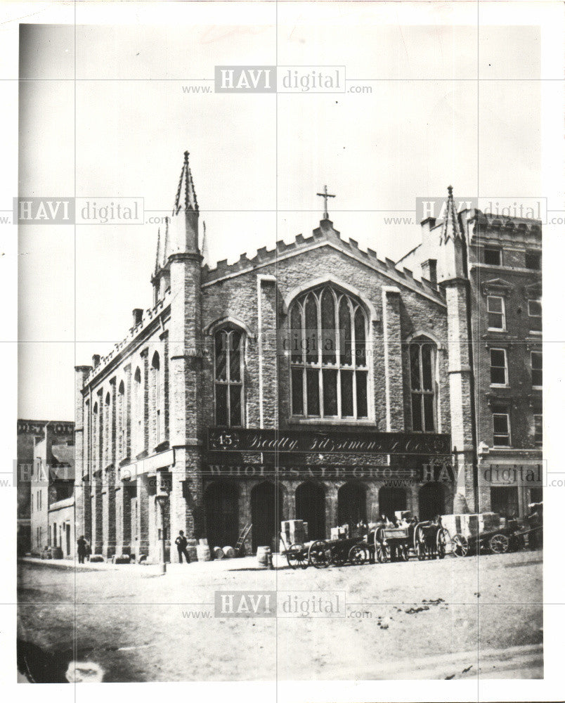 1964 Press Photo Detroit Bank and Trust Old Mariner&#39;s - Historic Images