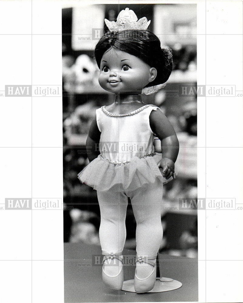 1978 Press Photo doll model - Historic Images