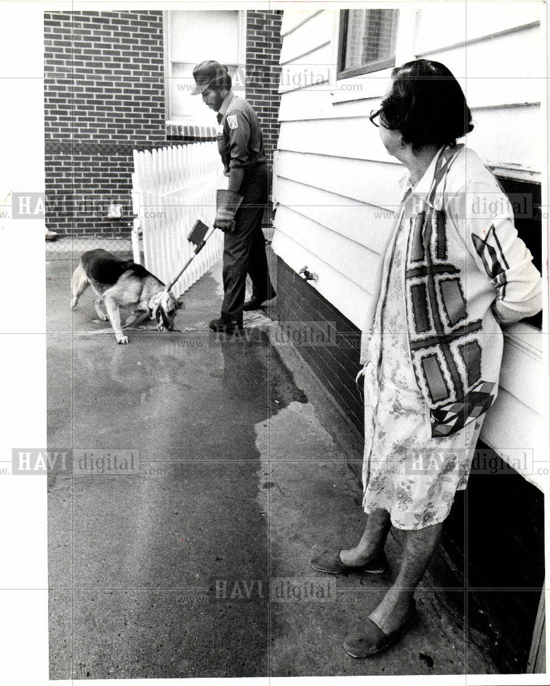 1979 Press Photo DOG CATCHER Humphrey - Historic Images