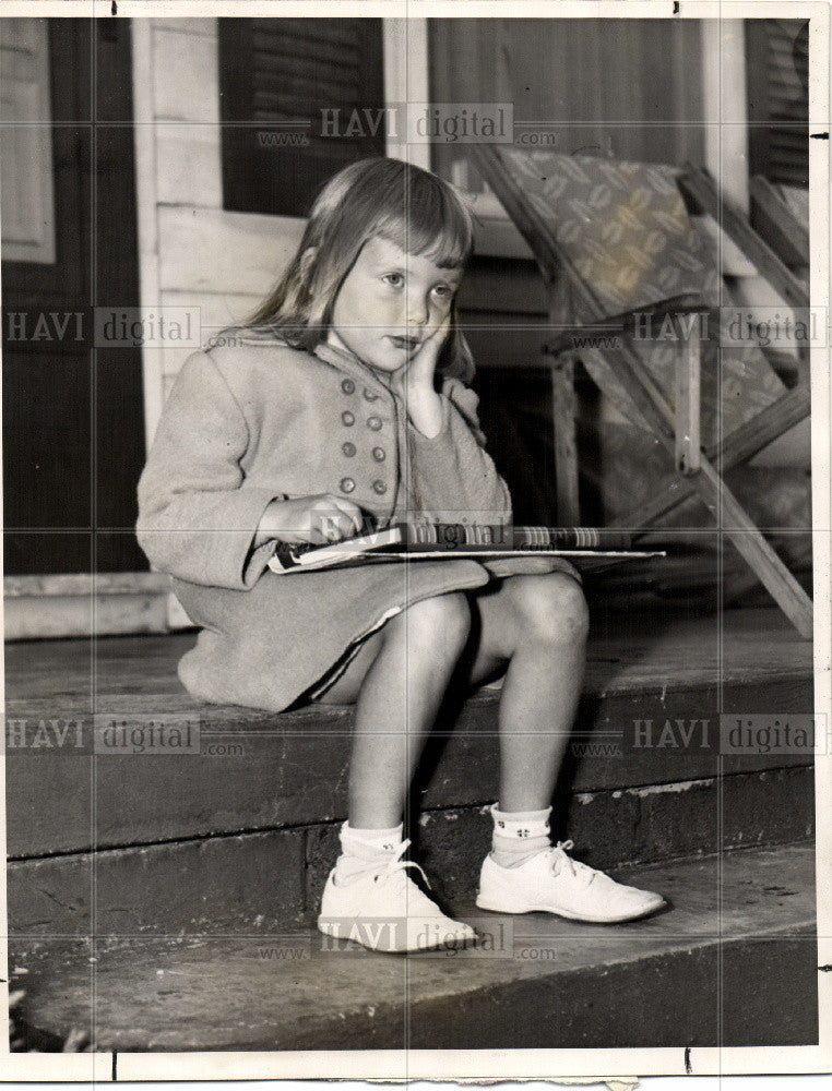 1945 Press Photo Detroit Schools - Historic Images