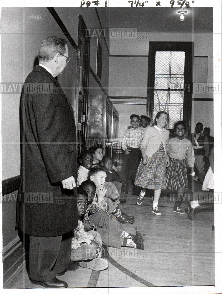 Press Photo Berry School Brownell Children - Historic Images