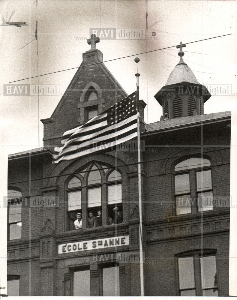 1942 Press Photo ECOLE STE. ANNE St. Anne&#39;s School - Historic Images