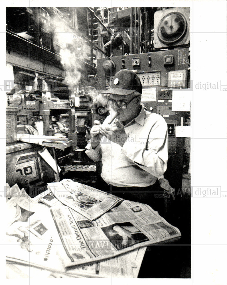 1967 Press Photo The Detroit News - Historic Images